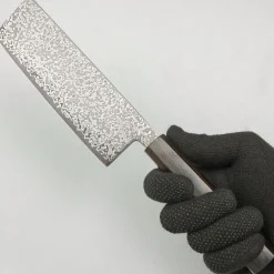 Hatsukokoro Hikari SLD Damast Ebony Nakiri 16 cm