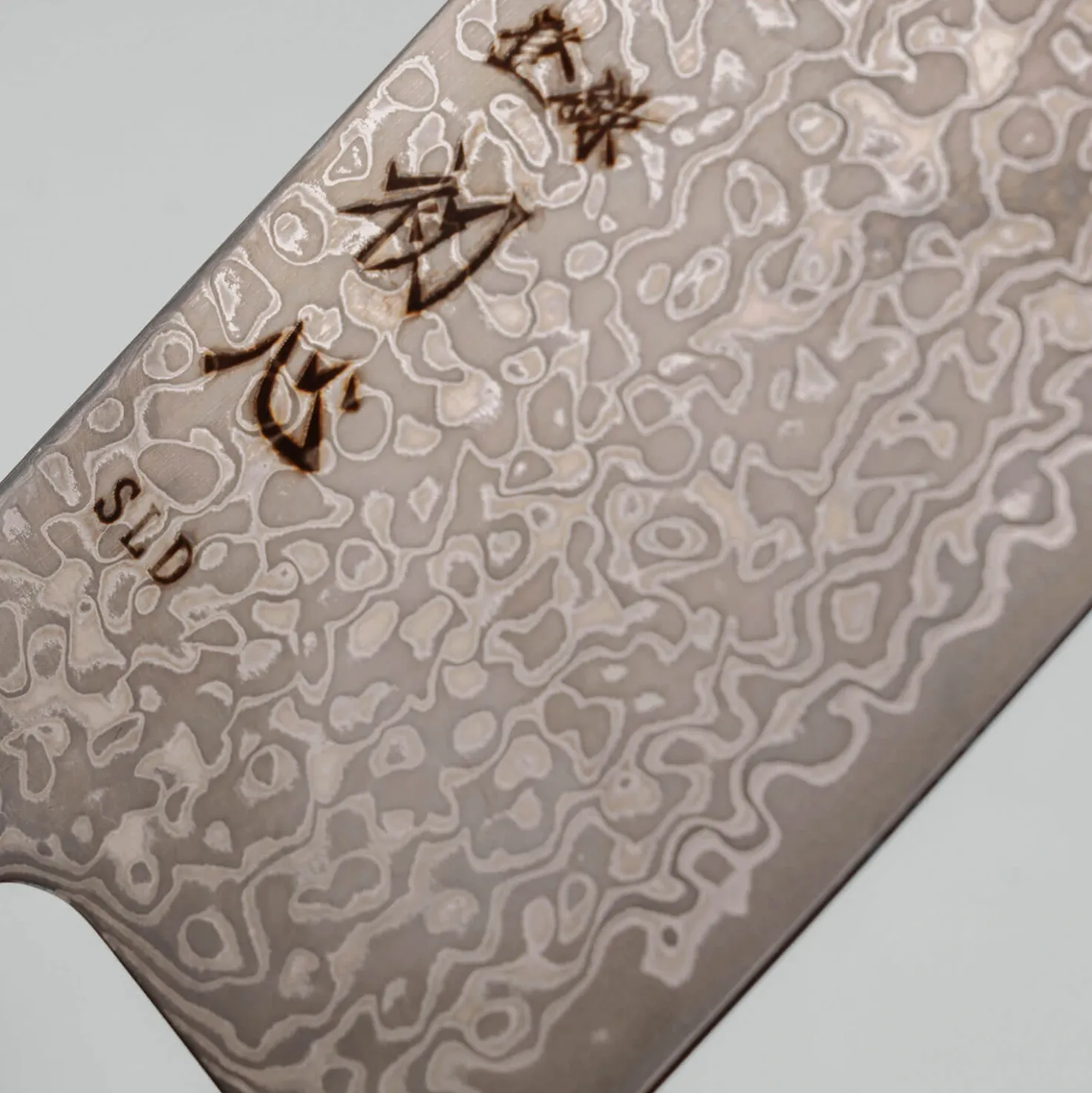Hatsukokoro Hikari SLD Damast Ebony Gyuto 21 cm