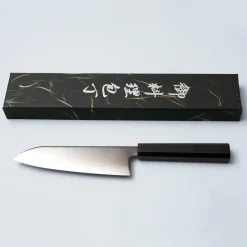 Hatsukokoro Hikari SLD Ebony Santoku 17 cm