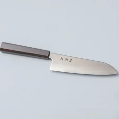 Hatsukokoro Hikari SLD Ebony Santoku 17 cm