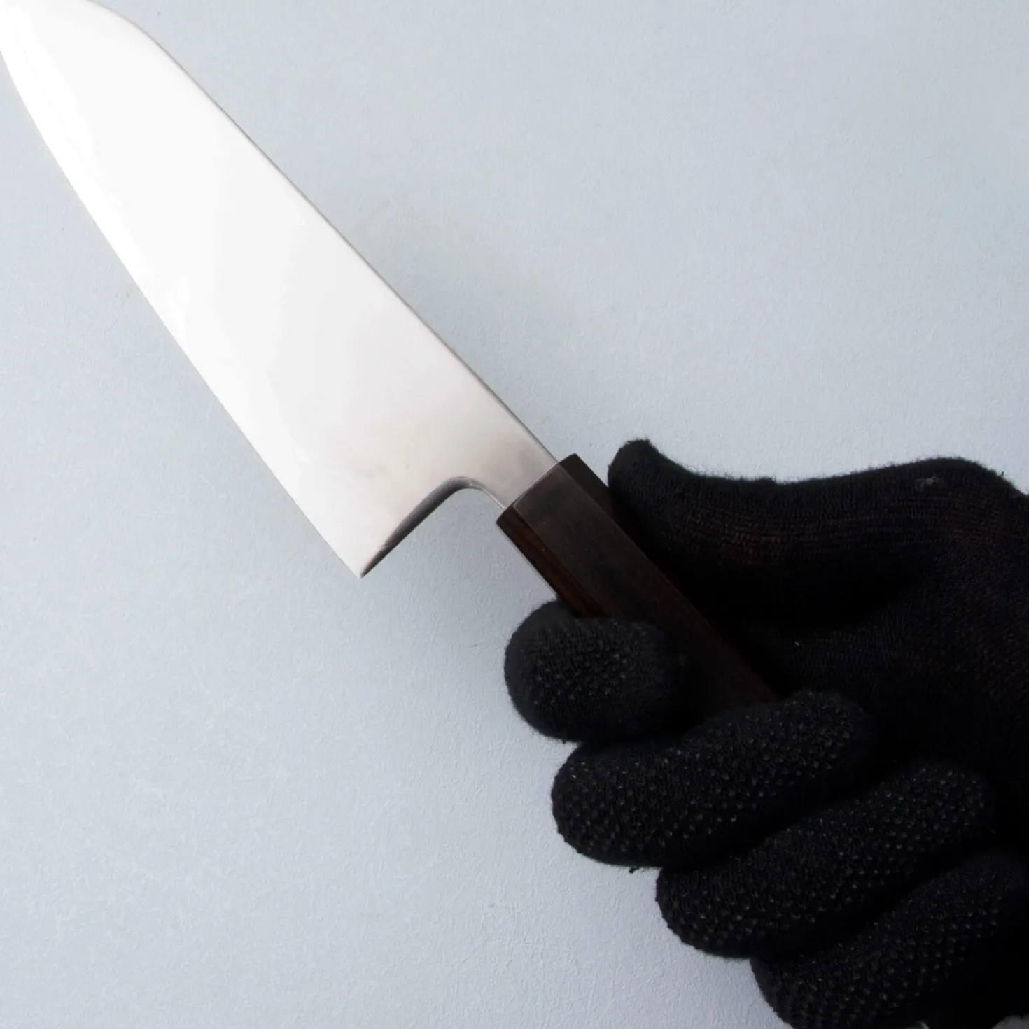 Hatsukokoro Hikari SLD Ebony Santoku 17 cm