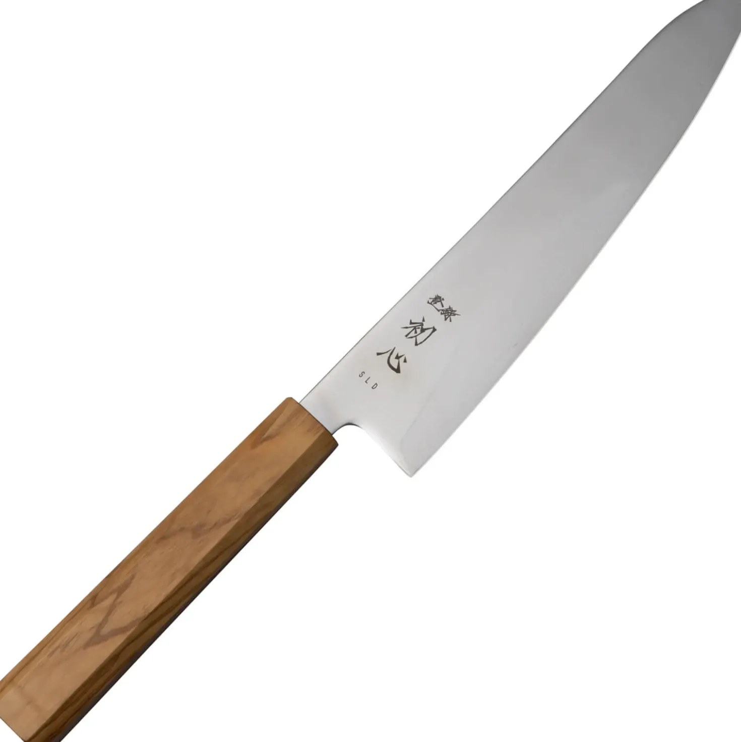 Hatsukokoro Hikari SLD Olive Gyuto 19.5 cm