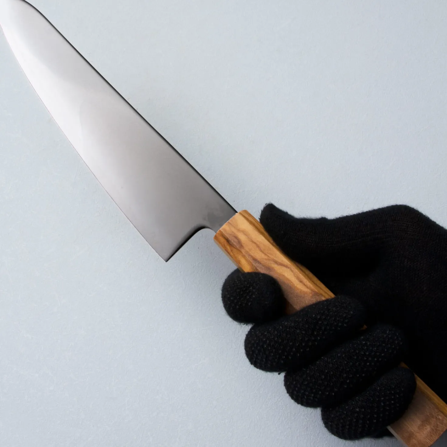Hatsukokoro Hikari SLD Olive Gyuto 19.5 cm