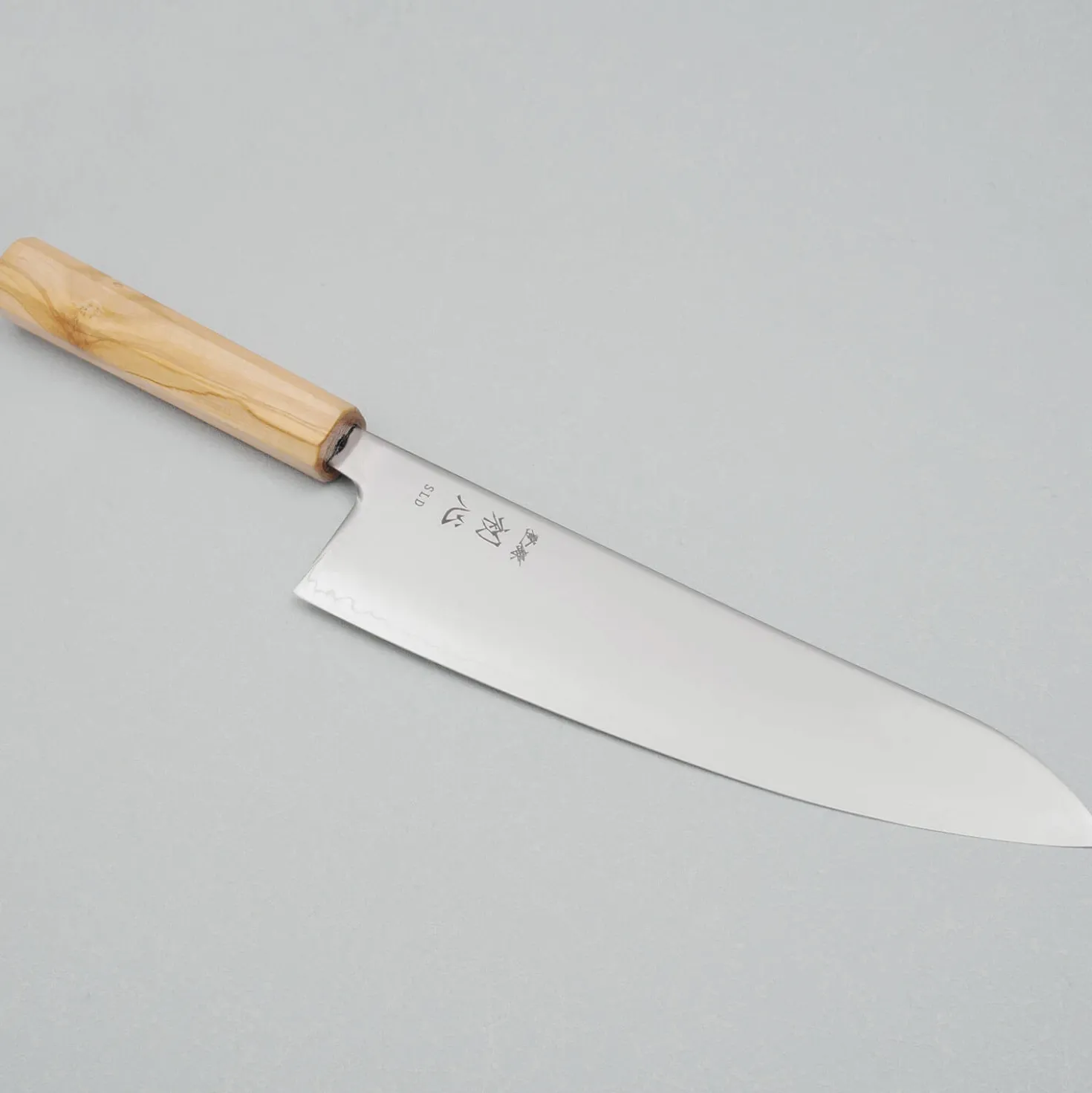 Hatsukokoro Hikari SLD Olive Gyuto 21 cm