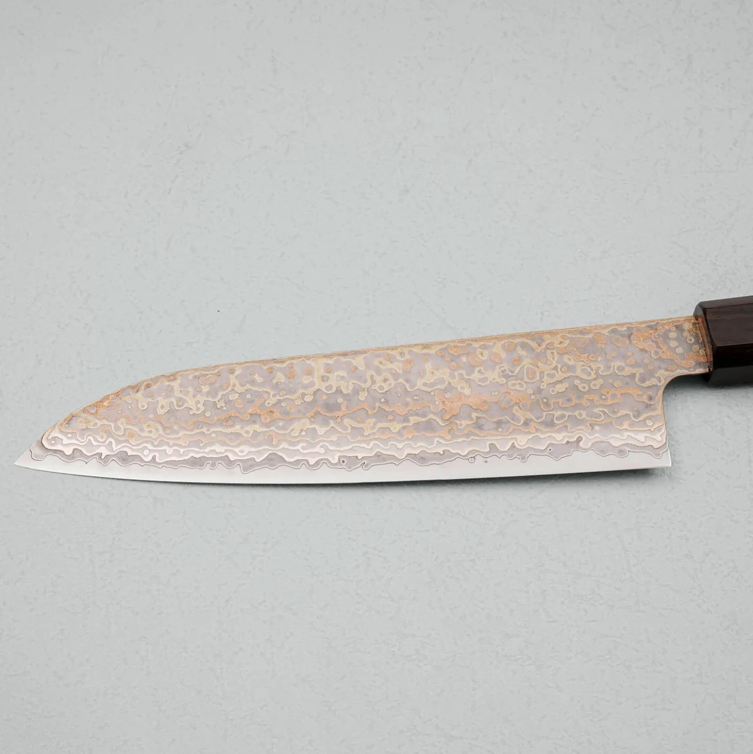 Hatsukokoro Hinotori V-Toku 2 Rainbow Damast Santoku