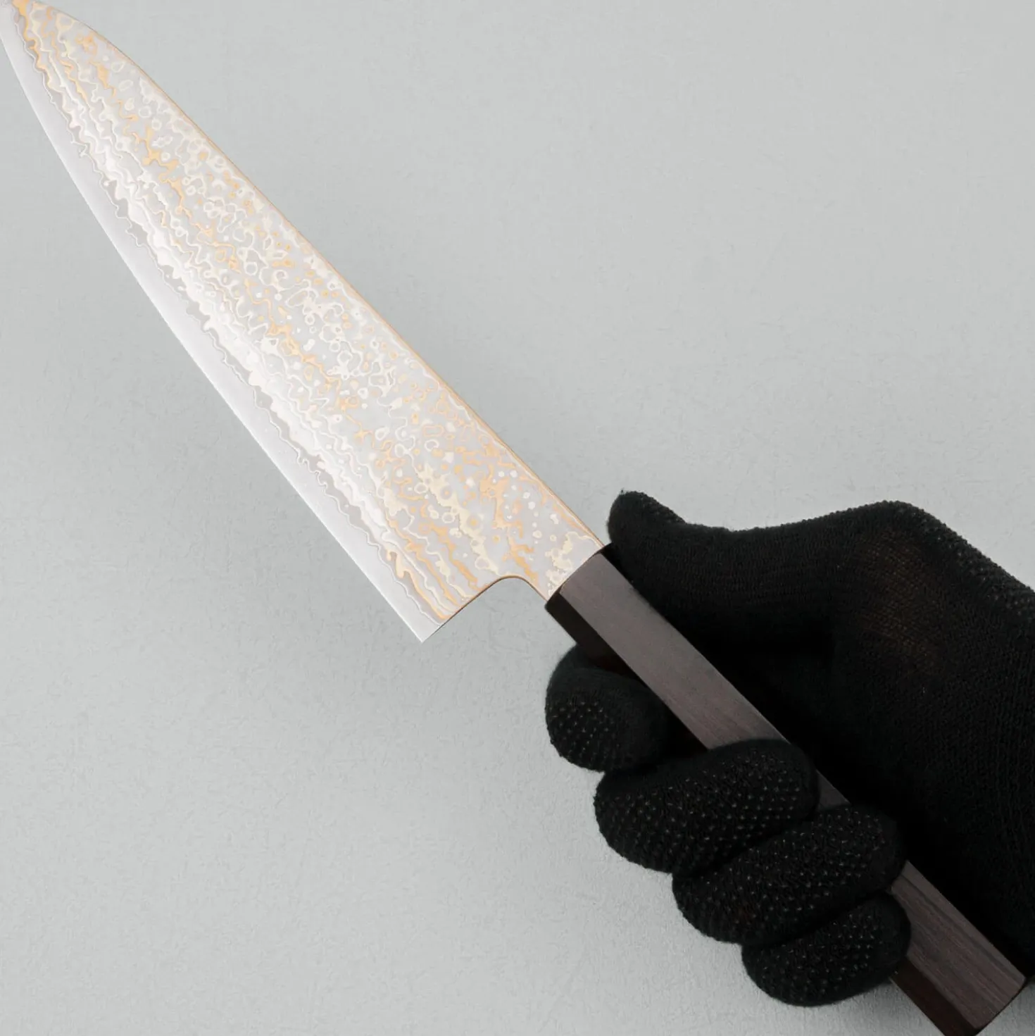 Hatsukokoro Hinotori V-Toku 2 Rainbow Damast Gyuto 21 cm