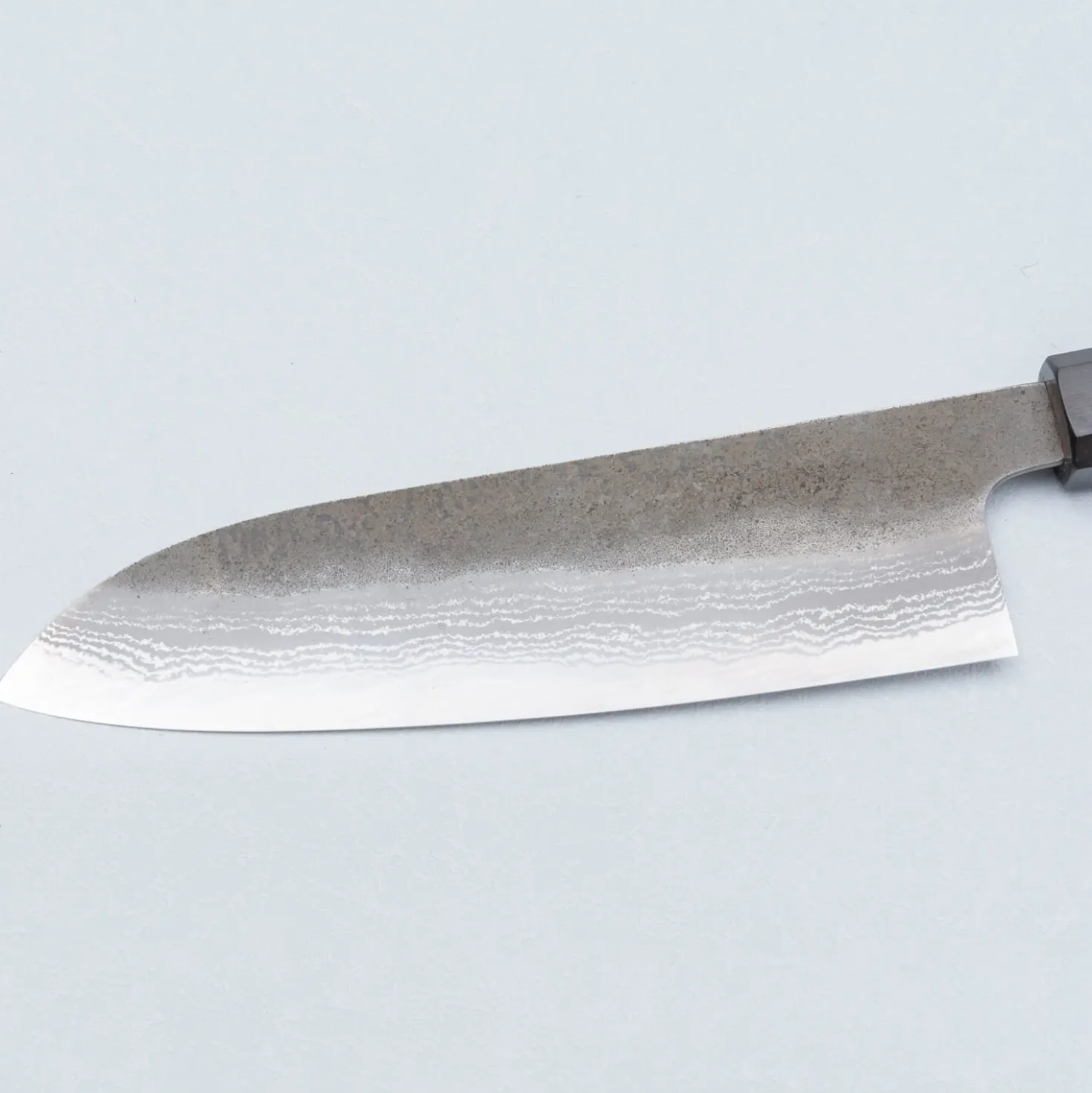 Hatsukokoro Inazuma Aogami Damascus Super Santoku