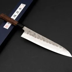 Hatsukokoro Inazuma Aogami Damascus Super Gyuto 24 cm