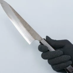Hatsukokoro Inazuma Aogami Damascus Super Gyuto 21 cm