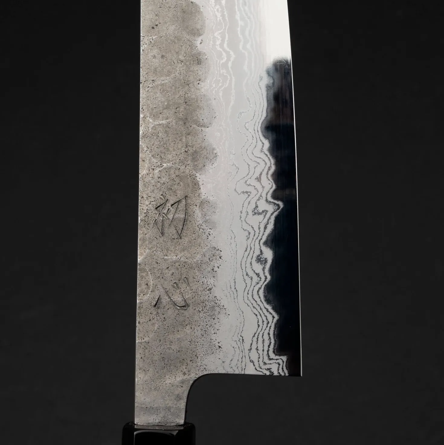 Hatsukokoro Inazuma Aogami Damascus Super Bunka