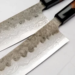 Hatsukokoro Inazuma Aogami Damascus Super Bunka