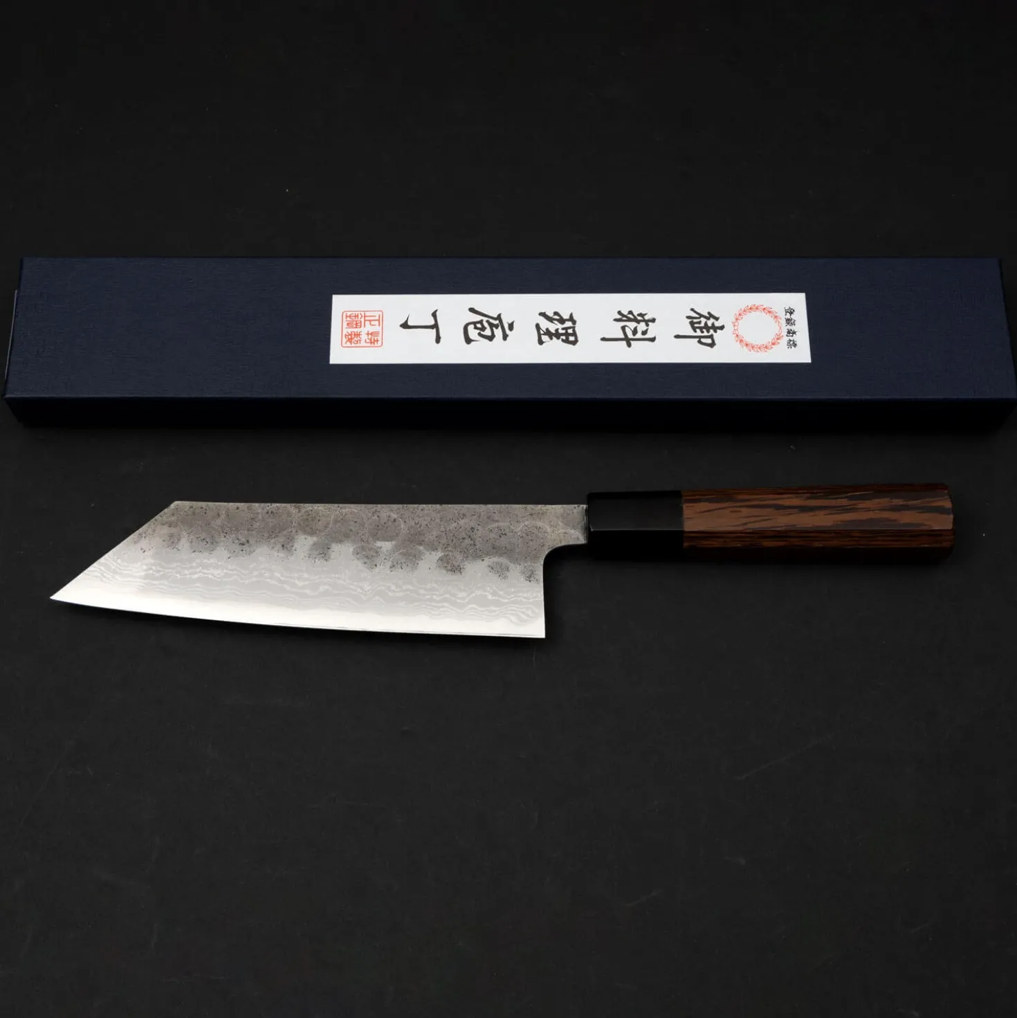 Hatsukokoro Inazuma Aogami Damascus Super Bunka