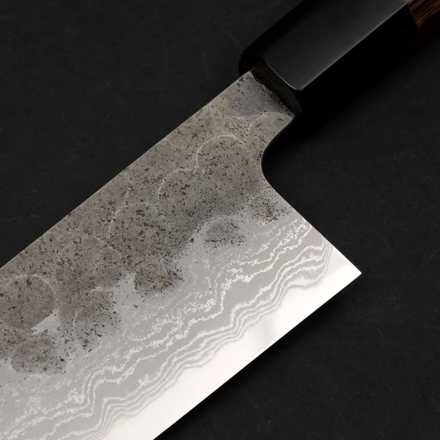 Hatsukokoro Inazuma Aogami Damascus Super Bunka