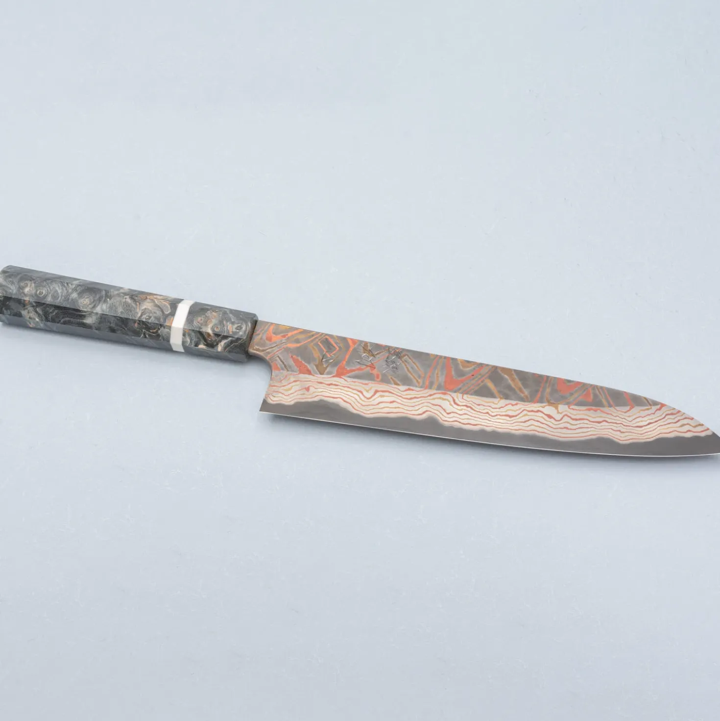 Hatsukokoro Irodori Aogami 2 Rainbow Gyuto 24 cm