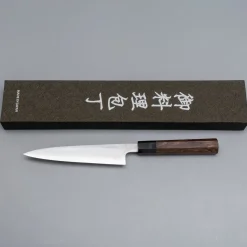 Hatsukokoro Komorebi Aogami 1 Damast Petty 15 cm