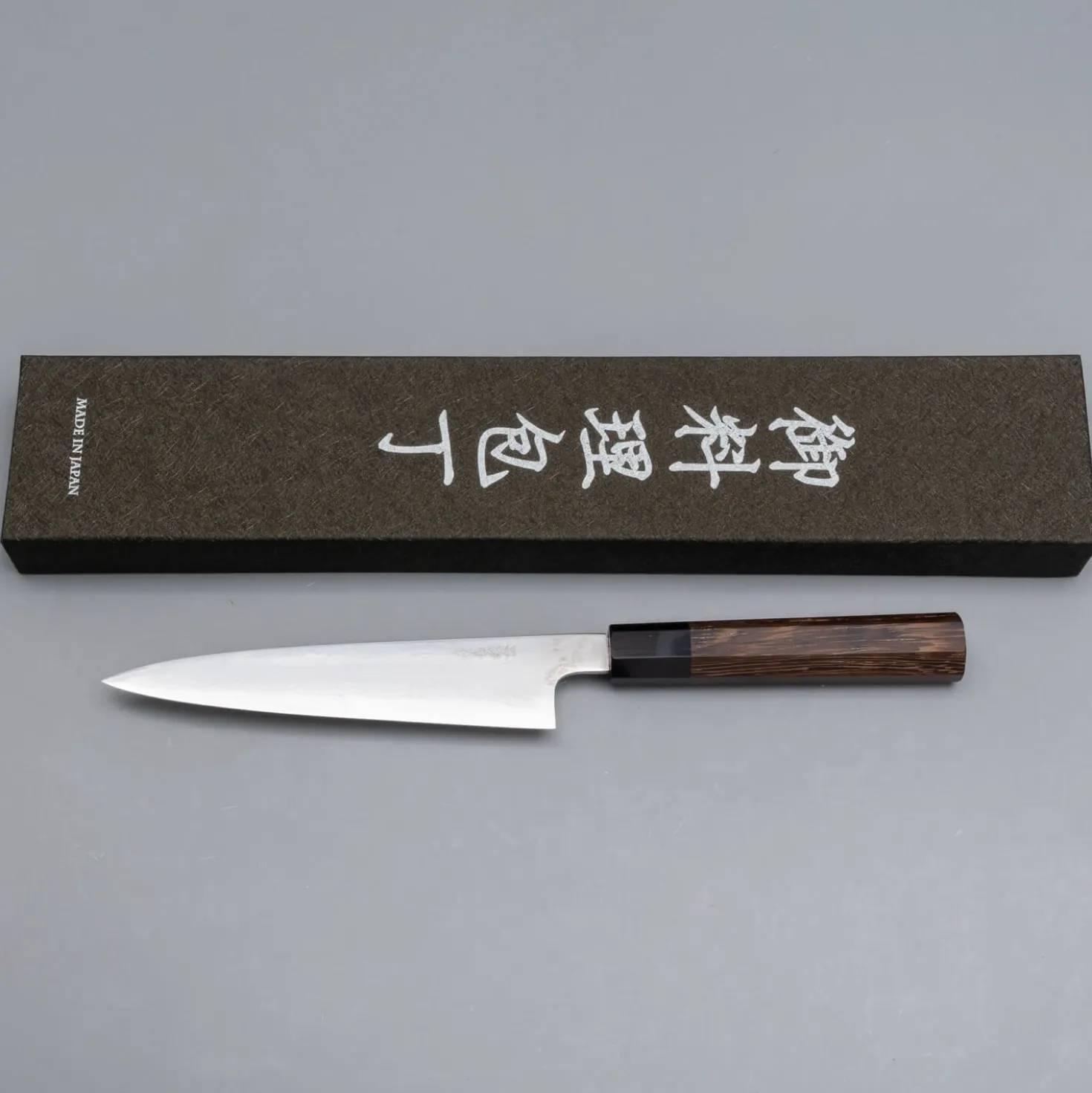 Hatsukokoro Komorebi Aogami 1 Damast Petty 15 cm