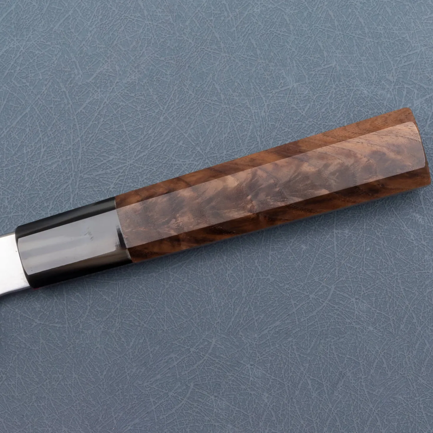 Hatsukokoro Komorebi Aogami 2 Walnut Gyuto 21 cm