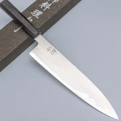 Hatsukokoro Komorebi Aogami 1 Damast Gyuto 24 cm