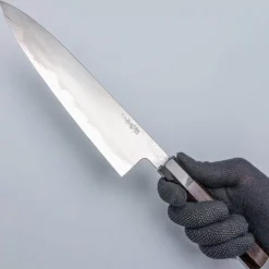 Hatsukokoro Komorebi Aogami 1 Damast Gyuto 24 cm
