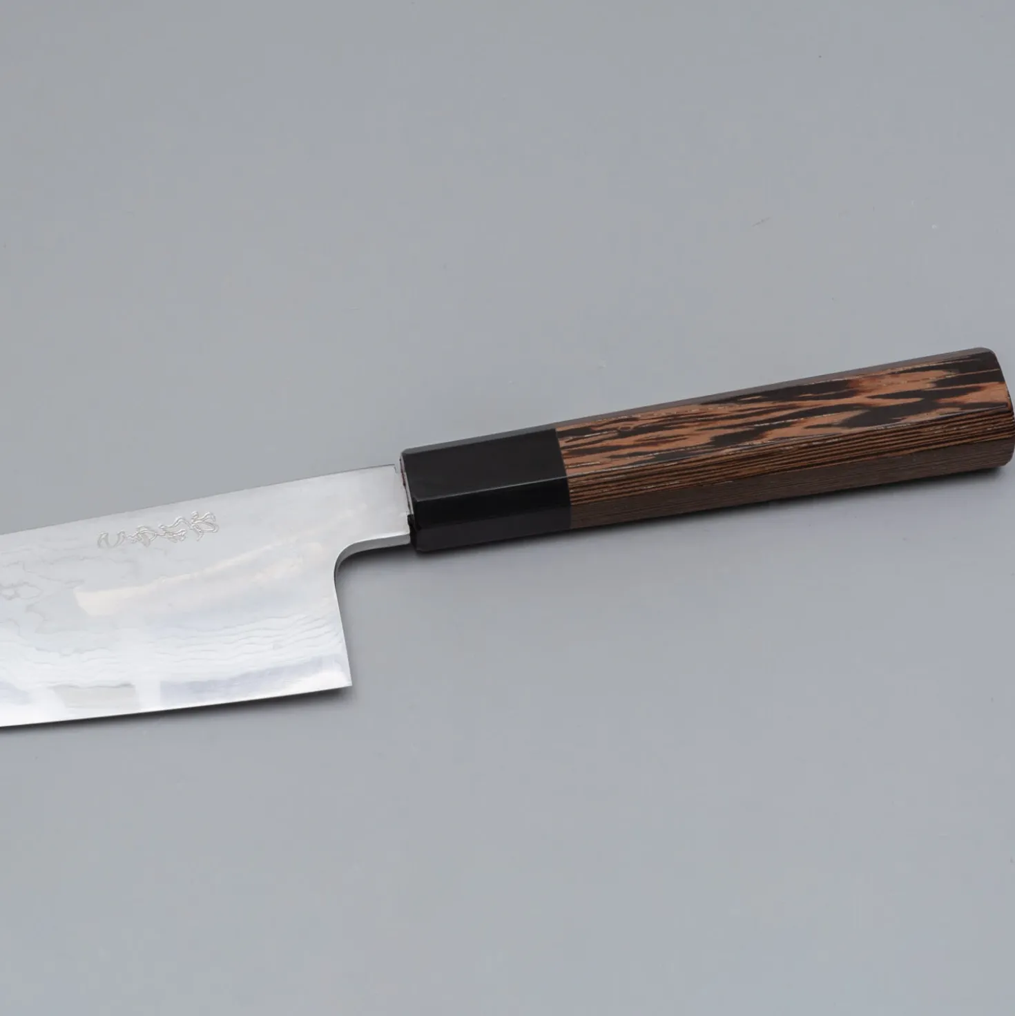 Hatsukokoro Komorebi Aogami 1 Damast Gyuto 21 cm