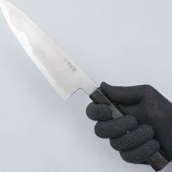 Hatsukokoro Komorebi Aogami 1 Damast Ebony Gyuto 21 cm