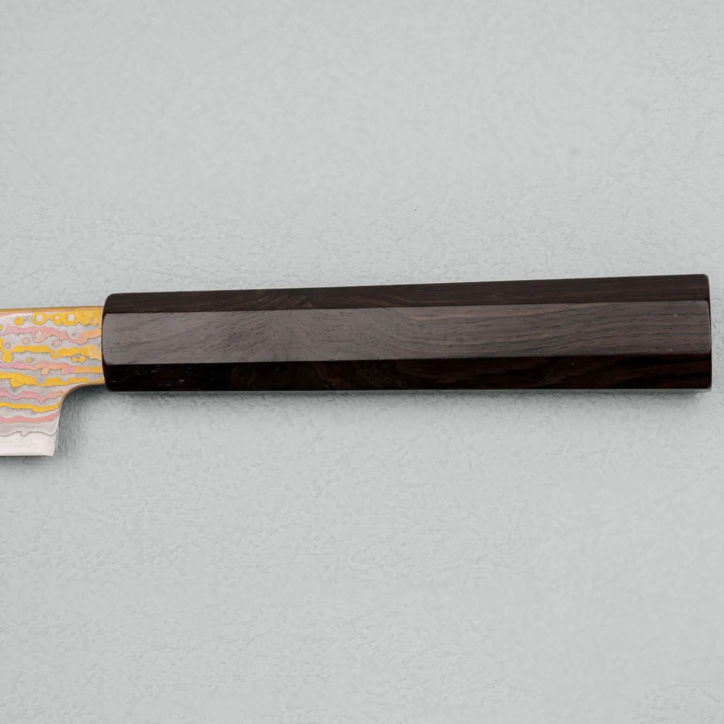 Hatsukokoro Kujaku V-Toku 2 Rainbow Damast Petty 15 cm