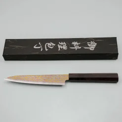 Hatsukokoro Kujaku V-Toku 2 Rainbow Damast Petty 15 cm