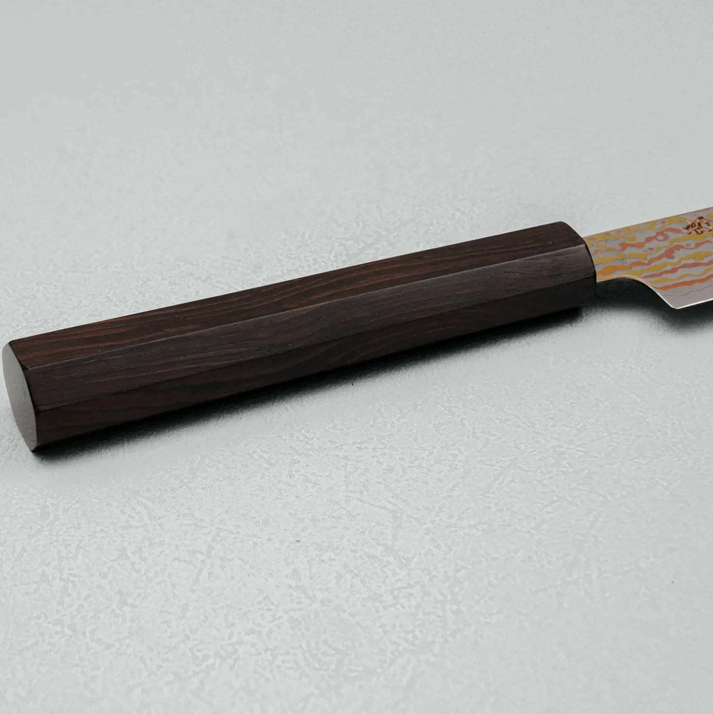 Hatsukokoro Kujaku V-Toku 2 Rainbow Damast Petty 15 cm