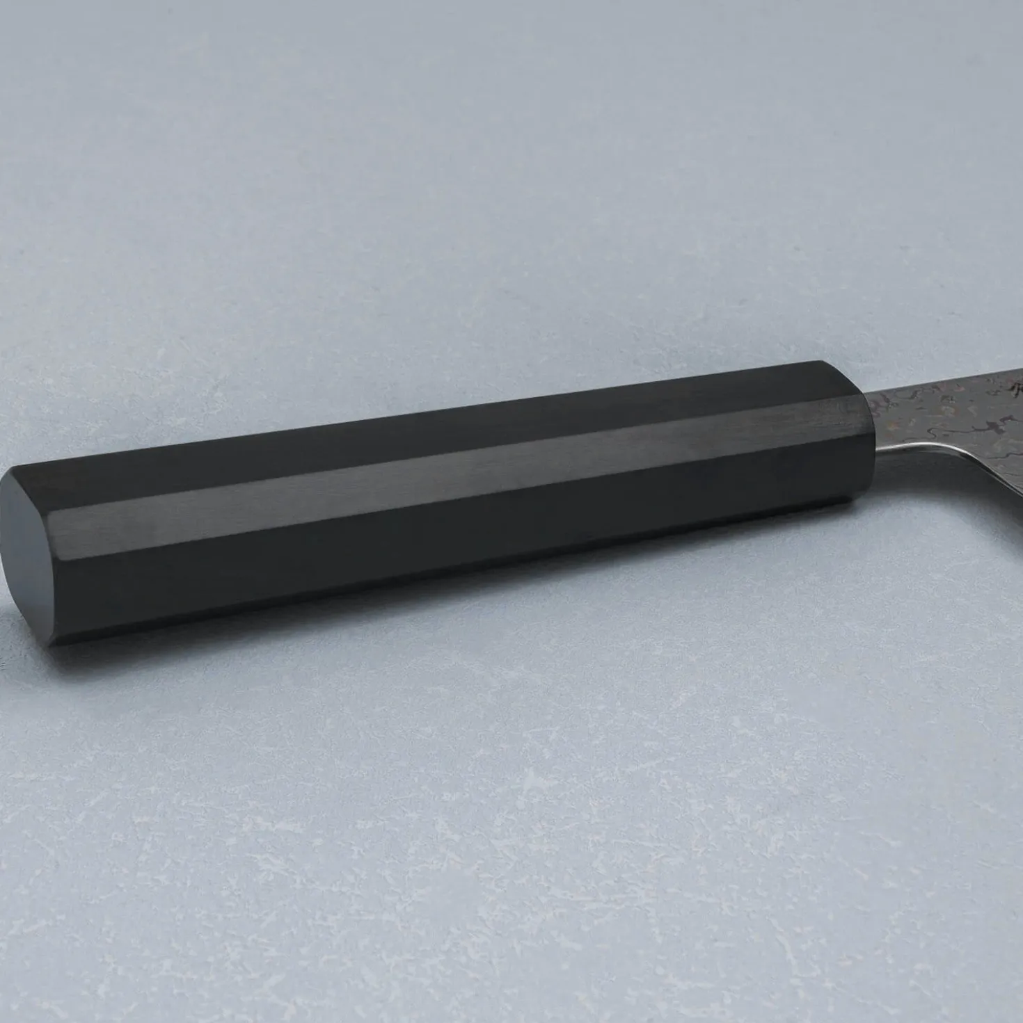 Hatsukokoro Kujaku V-Toku 2 Rainbow Damast Santoku