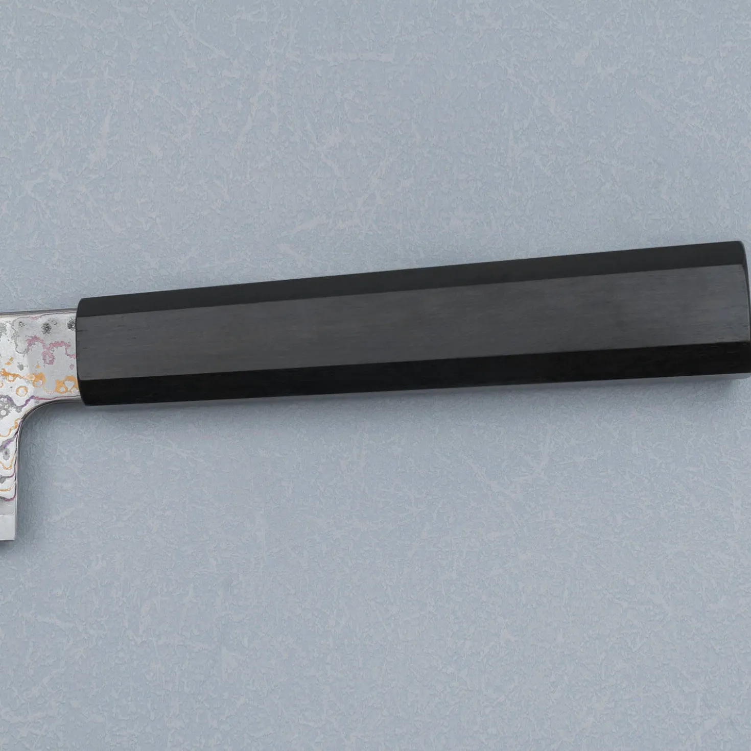 Hatsukokoro Kujaku V-Toku 2 Rainbow Damast Santoku