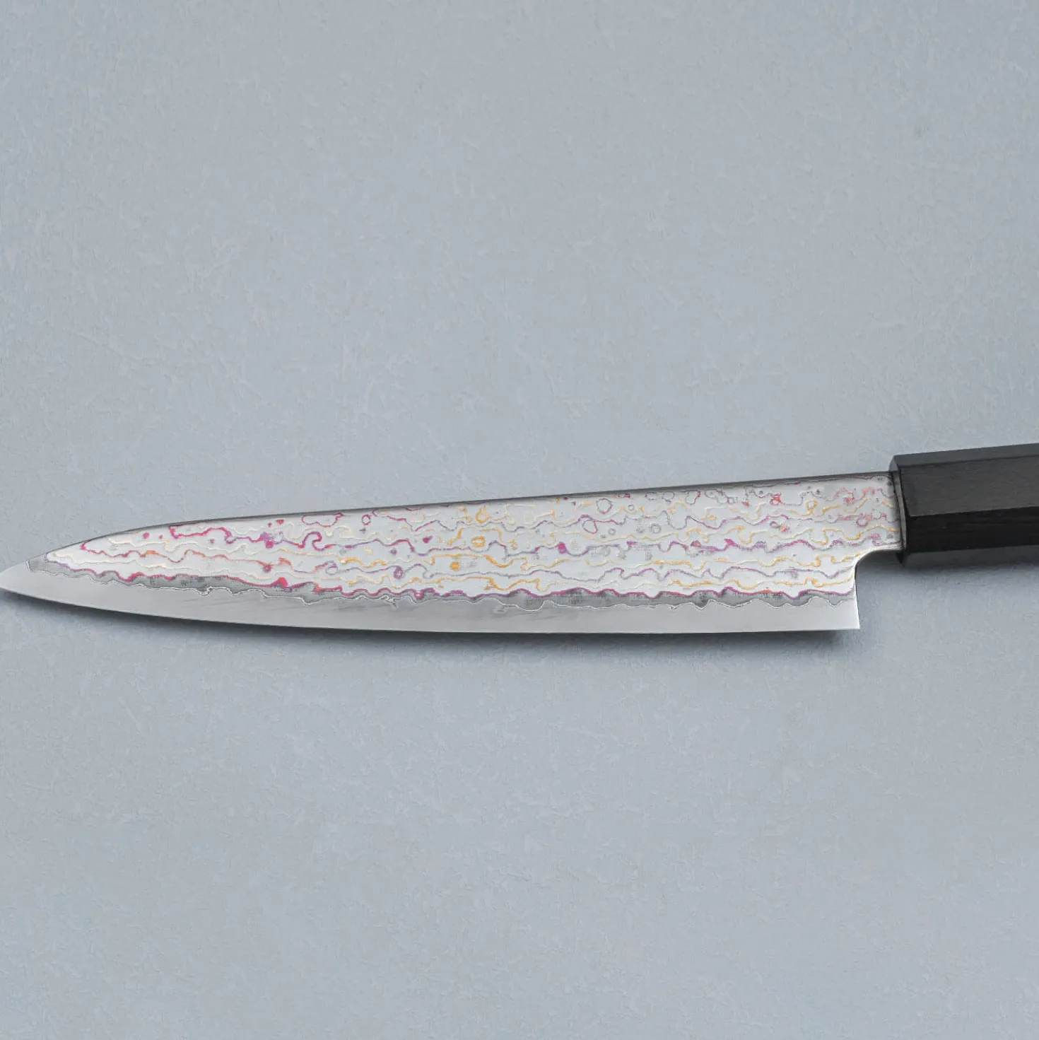 Hatsukokoro Kujaku V-Toku 2 Rainbow Damast Petty 15 cm