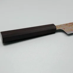Hatsukokoro Kujaku V-Toku 2 Rainbow Damast Santoku