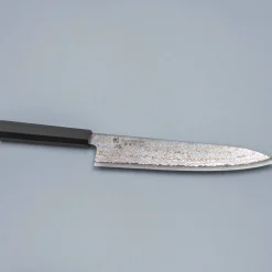 Hatsukokoro Kujaku V-Toku 2 Rainbow Damast Gyuto 24 cm