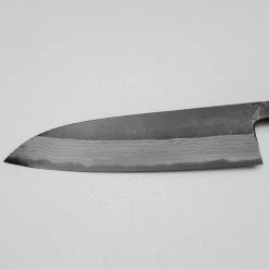 Hatsukokoro Kumokage Aogami #2 Damast Santoku 18 cm