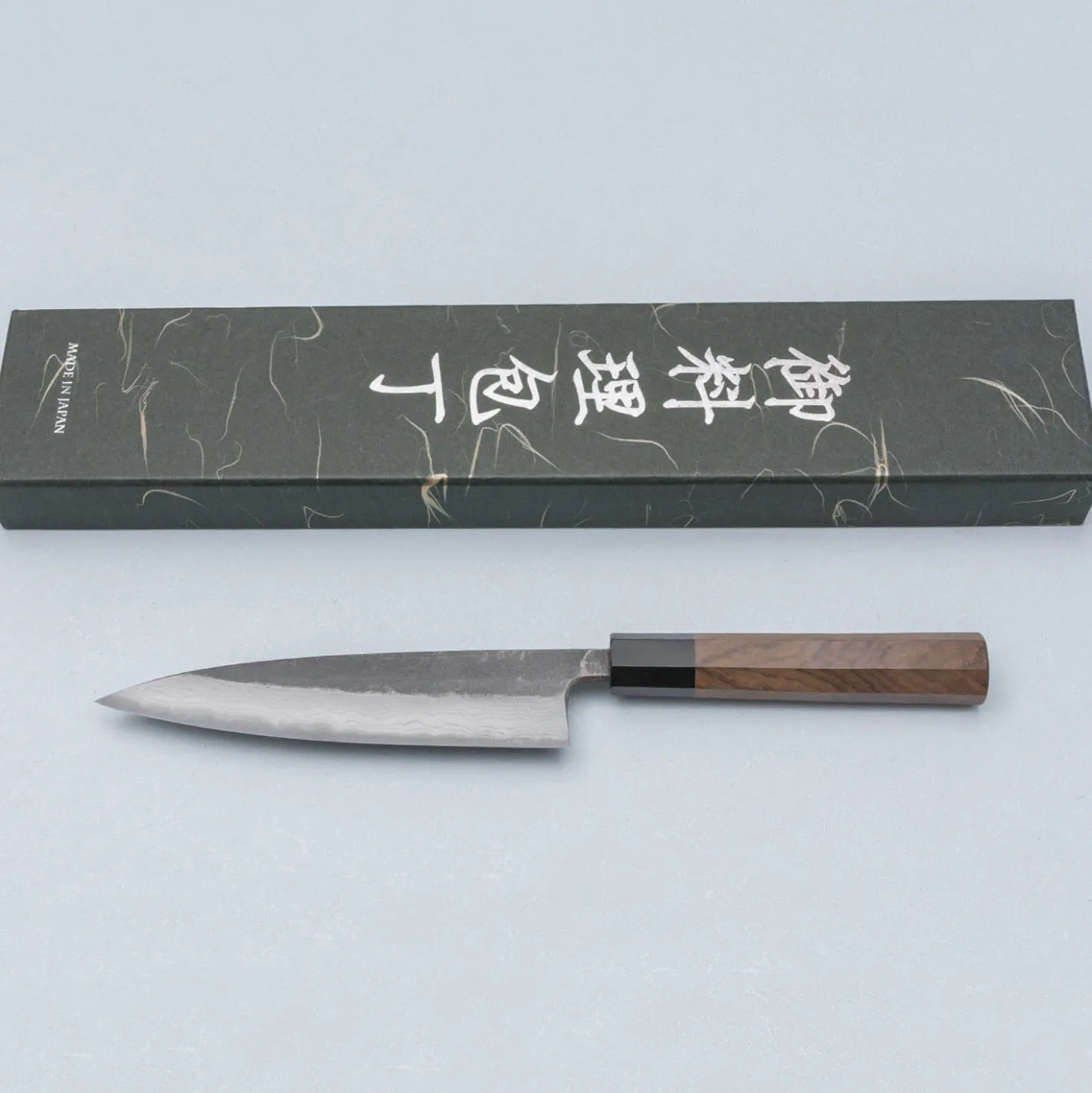 Hatsukokoro Kumokage Aogami #2 Damast Petty 15 cm