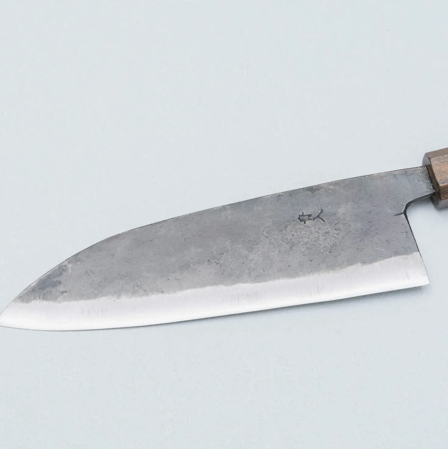 Hatsukokoro Kurogane Aogami #2 Santoku 17 cm