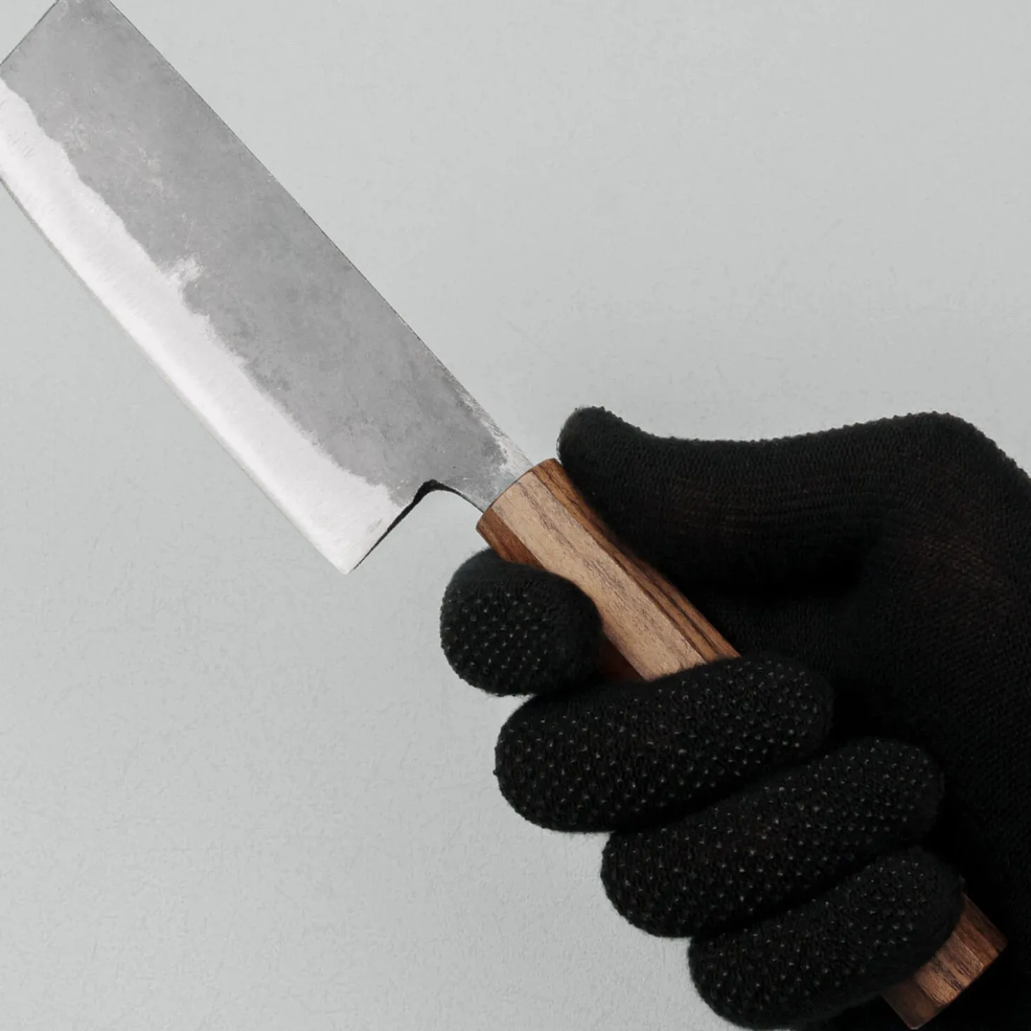 Hatsukokoro Kurogane Aogami #2 Nakiri 12 cm