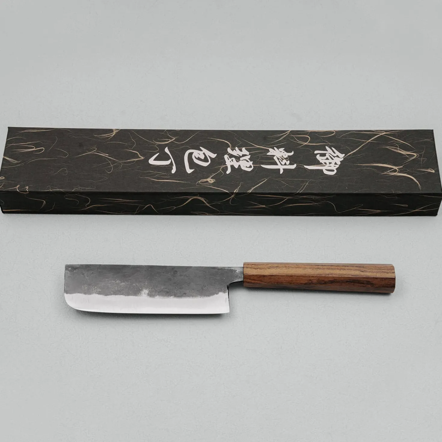 Hatsukokoro Kurogane Aogami #2 Nakiri 12 cm