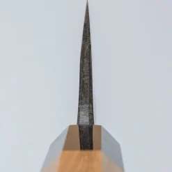 Hatsukokoro Kurokaze Aogami #2 Teak Double Bevel Deba 16.5 cm
