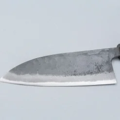 Hatsukokoro Kurokaze Aogami #2 Teak Double Bevel Deba 16.5 cm