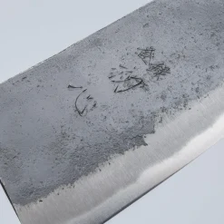 Hatsukokoro Kurokaze Aogami #2 Teak Double Bevel Deba 16.5 cm