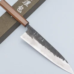 Hatsukokoro Kurokaze Shiro #2 Bubinga Wide Gyuto 21 cm