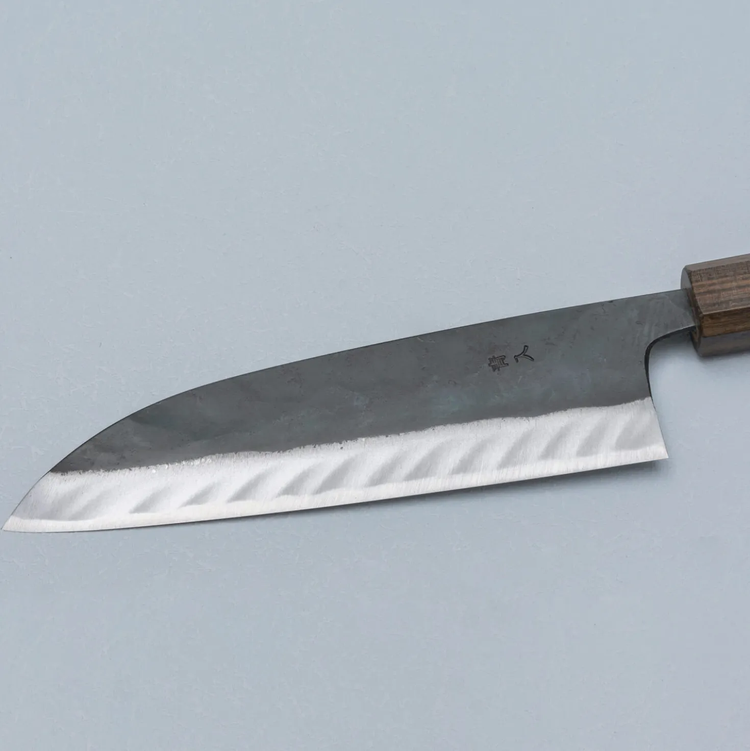 Hatsukokoro Kuronami Aogami #2 Santoku 16.5 cm
