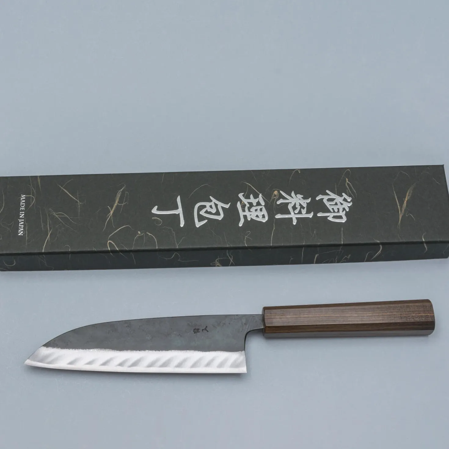 Hatsukokoro Kuronami Aogami #2 Santoku 16.5 cm