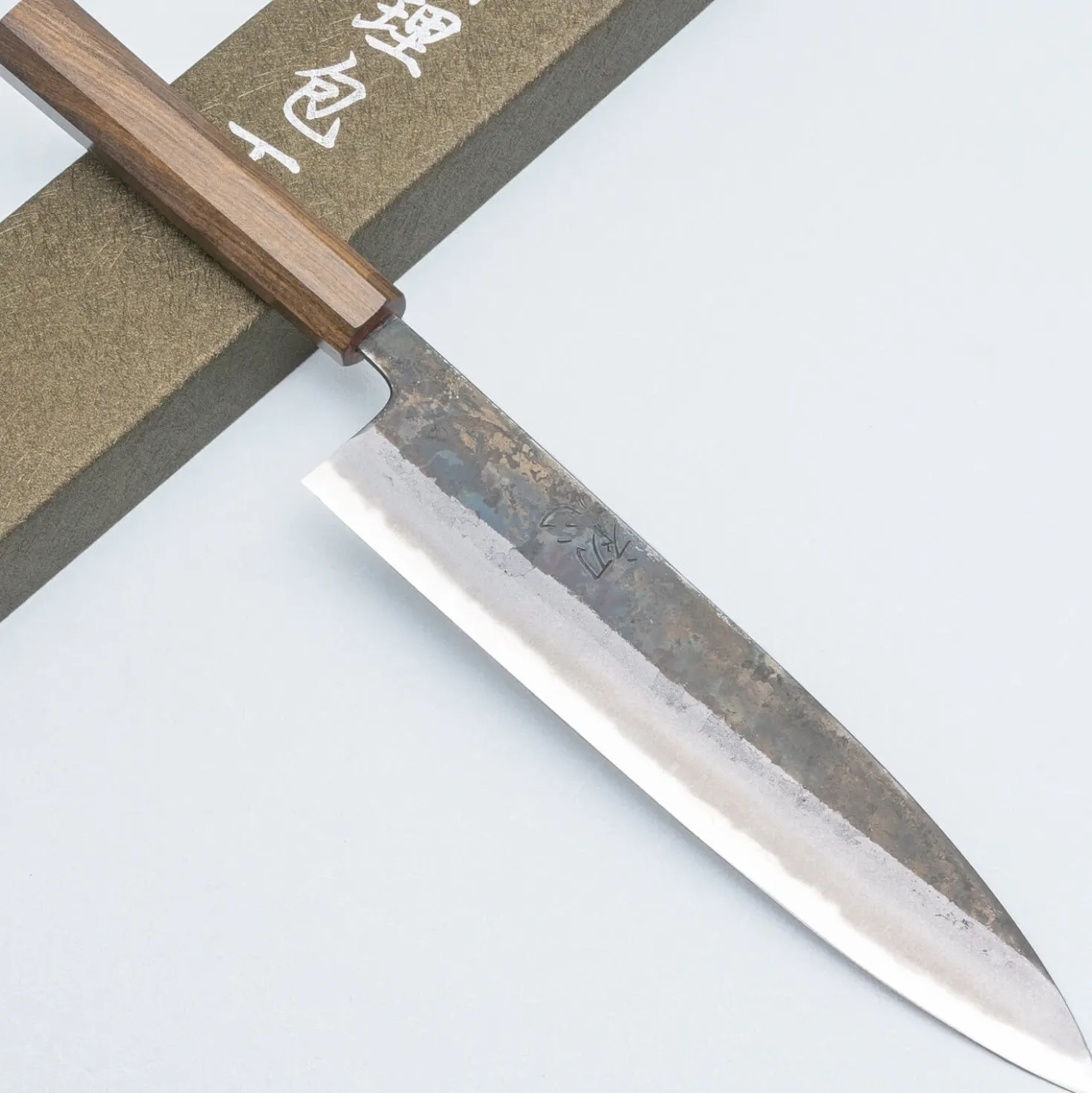 Hatsukokoro Kurosagi Aogami Super Bubinga Gyuto 24 cm