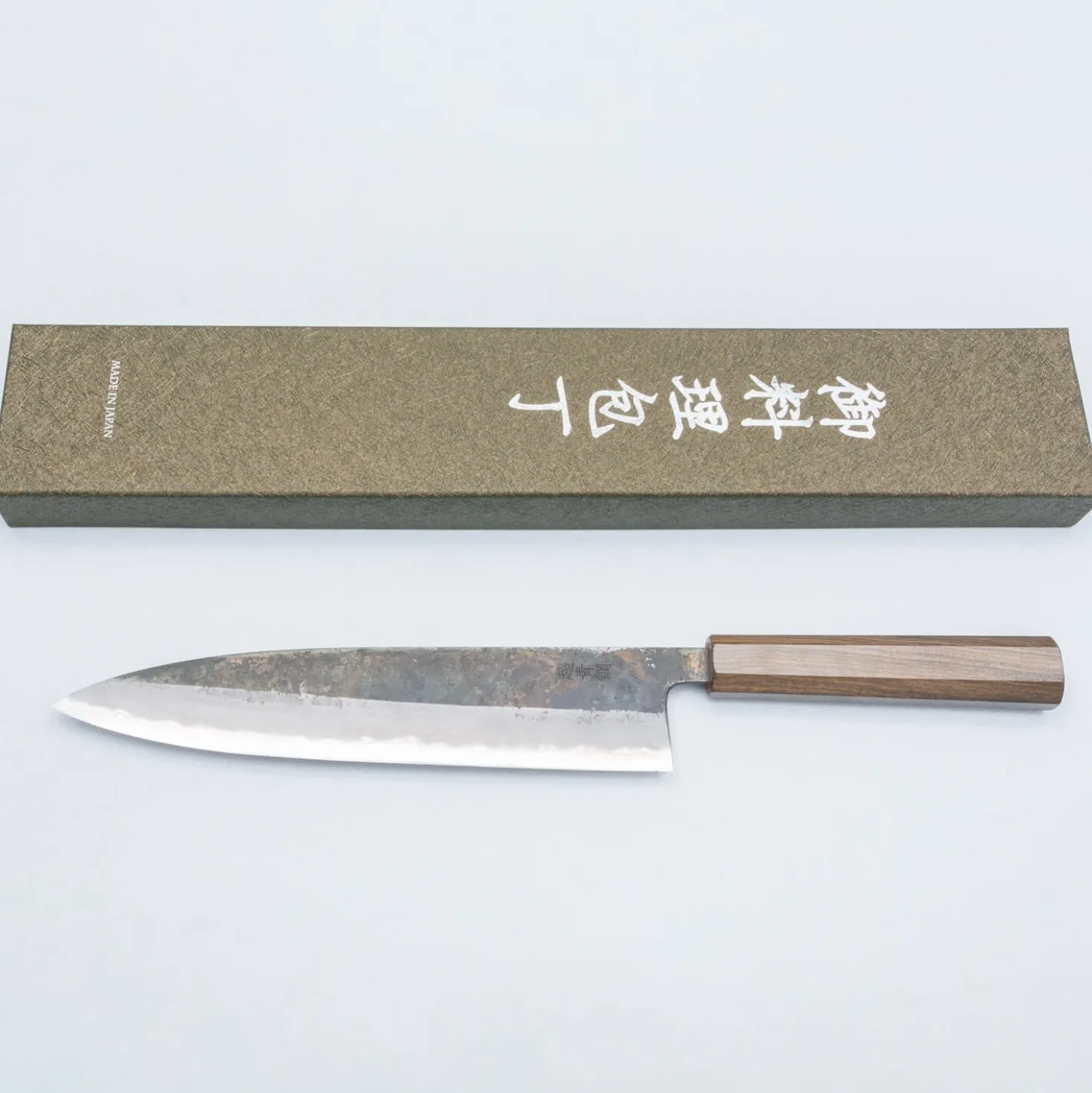 Hatsukokoro Kurosagi Aogami Super Bubinga Gyuto 24 cm