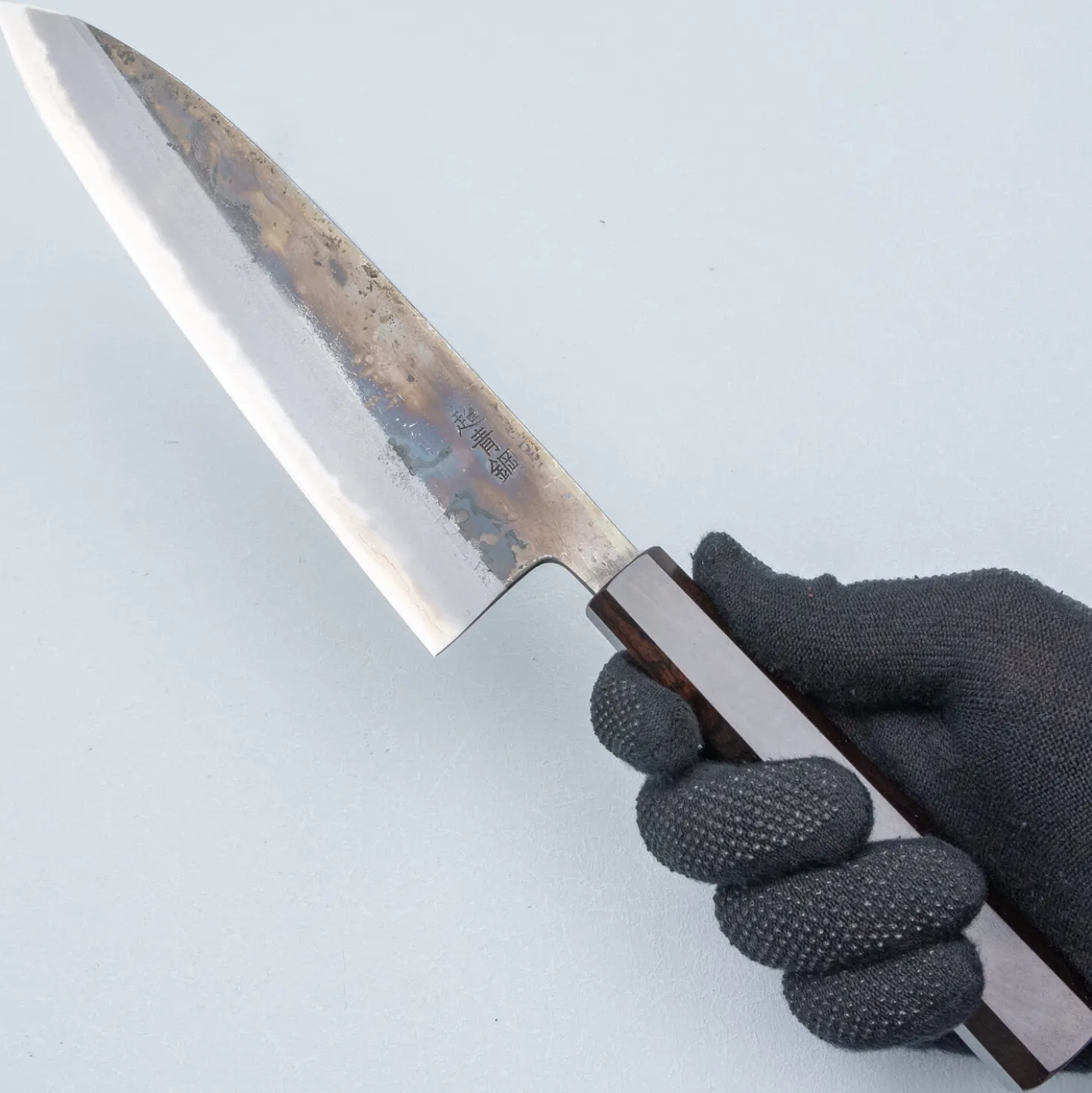 Hatsukokoro Kurosagi Aogami Super Ebony Gyuto 21 cm