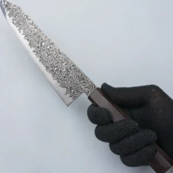 Hatsukokoro Ryuhyo Kurozome SG2 Damast Kiritsuke 21 cm