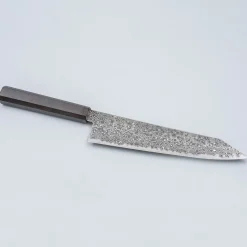 Hatsukokoro Ryuhyo Kurozome SG2 Damast Kiritsuke 21 cm