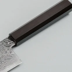 Hatsukokoro Ryuhyo Kurozome SG2 Damast Bunka 18 cm